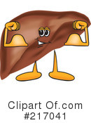 Liver Mascot Clipart #217041 by Mascot Junction