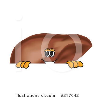 Liver Mascot Clipart #217042 by Toons4Biz