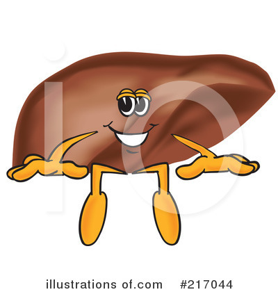 Liver Mascot Clipart #217044 by Mascot Junction