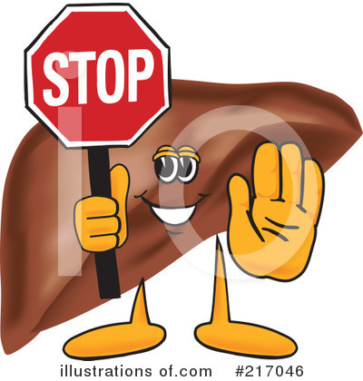 Liver Mascot Clipart #217046 by Toons4Biz