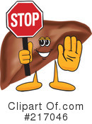 Liver Mascot Clipart #217046 by Mascot Junction