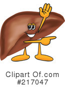 Liver Mascot Clipart #217047 by Mascot Junction