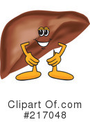 Liver Mascot Clipart #217048 by Mascot Junction