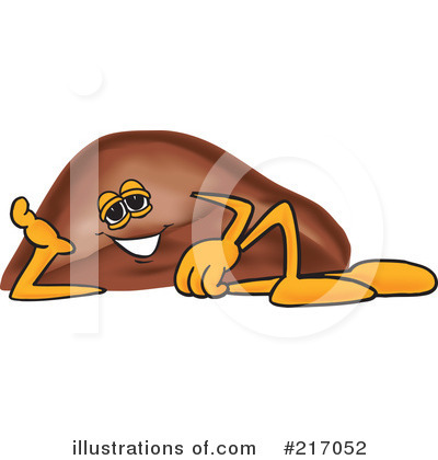 Liver Mascot Clipart #217052 by Toons4Biz