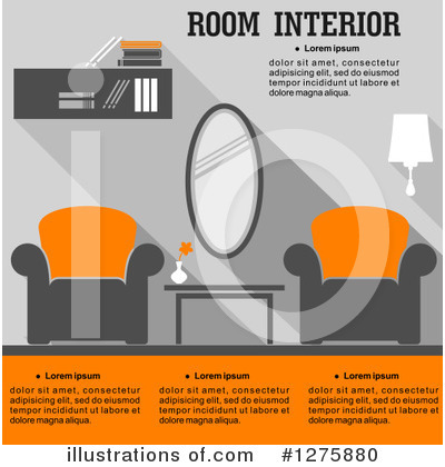 Royalty-Free (RF) Living Room Clipart Illustration by Vector Tradition SM - Stock Sample #1275880