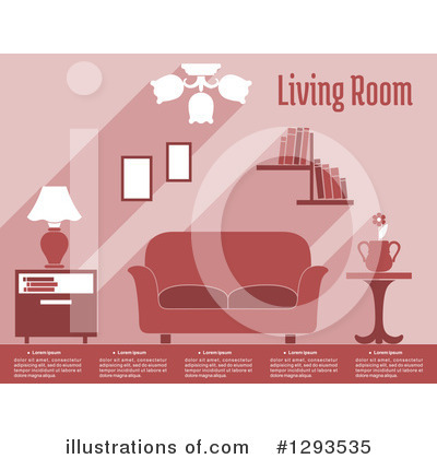 Living Room Clipart #1293535 by Vector Tradition SM