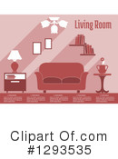 Living Room Clipart #1293535 by Vector Tradition SM