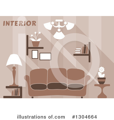 Couch Clipart #1304664 by Vector Tradition SM