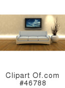 Living Room Clipart #46788 by KJ Pargeter
