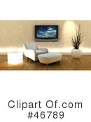 Living Room Clipart #46789 by KJ Pargeter