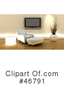 Living Room Clipart #46791 by KJ Pargeter