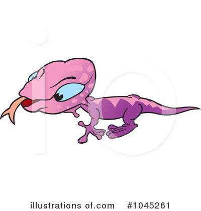 Royalty-Free (RF) Lizard Clipart Illustration by dero - Stock Sample #1045261