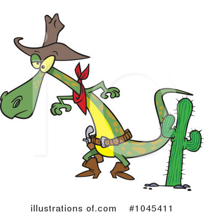 Royalty-Free (RF) Lizard Clipart Illustration by toonaday - Stock Sample #1045411