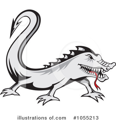 Royalty-Free (RF) Lizard Clipart Illustration by Any Vector - Stock Sample #1055213