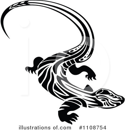 Lizards Clipart #1108754 by Vector Tradition SM