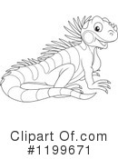 Lizard Clipart #1199671 by Alex Bannykh