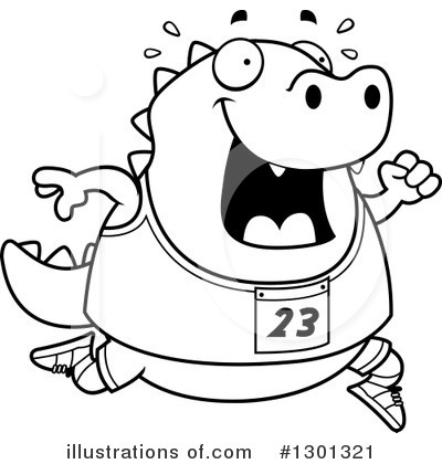 Running Track Clipart #1301321 by Cory Thoman