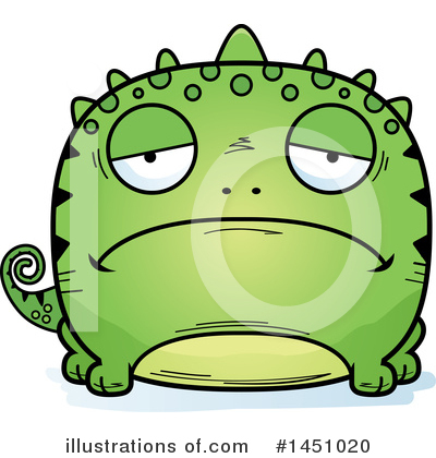 Chameleon Clipart #1451020 by Cory Thoman
