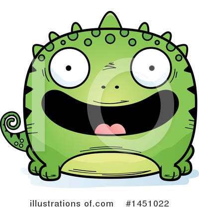 Chameleon Clipart #1451022 by Cory Thoman