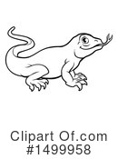 Lizard Clipart #1499958 by AtStockIllustration