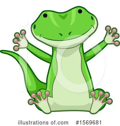 Royalty-Free (RF) Lizard Clipart Illustration by BNP Design Studio - Stock Sample #1569681