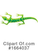 Lizard Clipart #1664037 by Any Vector