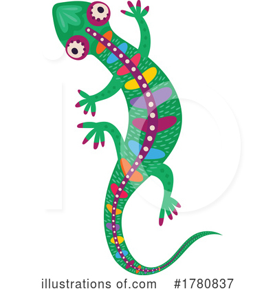 Royalty-Free (RF) Lizard Clipart Illustration by Vector Tradition SM - Stock Sample #1780837