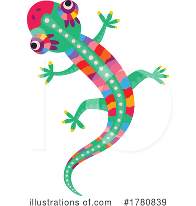 Royalty-Free (RF) Lizard Clipart Illustration by Vector Tradition SM - Stock Sample #1780839