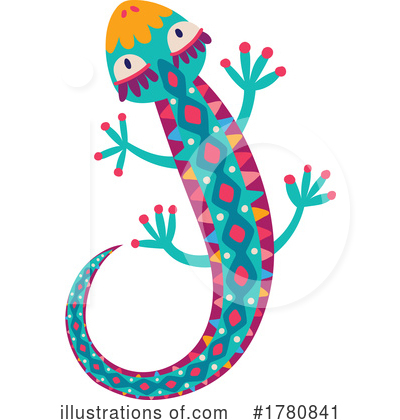 Royalty-Free (RF) Lizard Clipart Illustration by Vector Tradition SM - Stock Sample #1780841