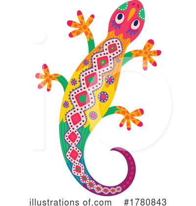 Lizards Clipart #1780843 by Vector Tradition SM