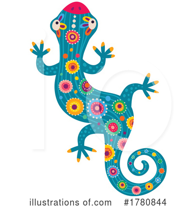Lizards Clipart #1780844 by Vector Tradition SM