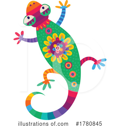 Gecko Clipart #1780845 by Vector Tradition SM