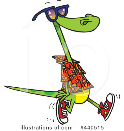 Royalty-Free (RF) Lizard Clipart Illustration by toonaday - Stock Sample #440515