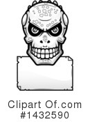 Lizardman Skull Clipart #1432590 by Cory Thoman