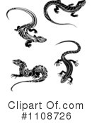 Lizards Clipart #1108726 by Vector Tradition SM