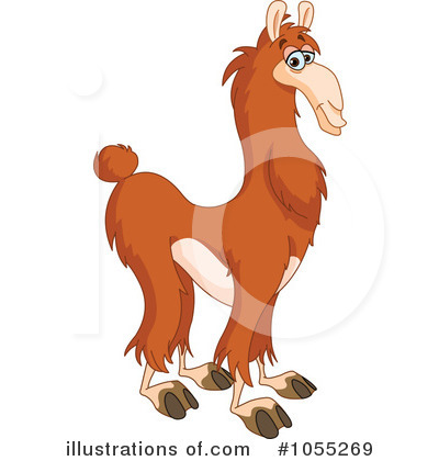 Royalty-Free (RF) Llama Clipart Illustration by yayayoyo - Stock Sample #1055269