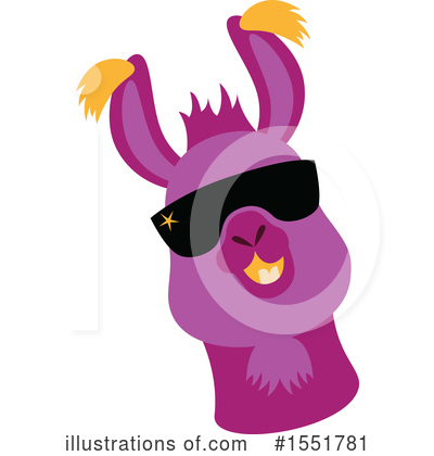 Royalty-Free (RF) Llama Clipart Illustration by Cherie Reve - Stock Sample #1551781