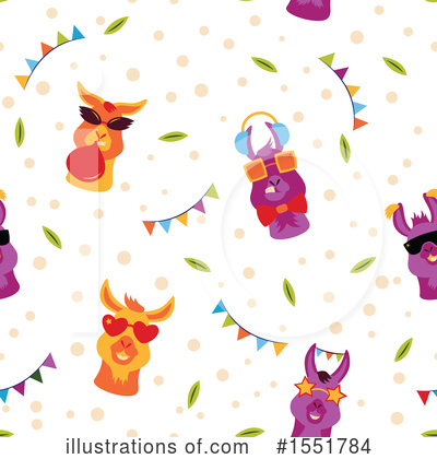 Royalty-Free (RF) Llama Clipart Illustration by Cherie Reve - Stock Sample #1551784