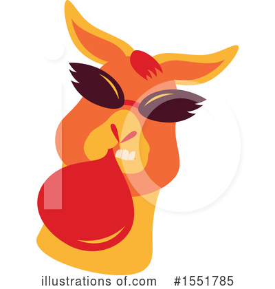 Royalty-Free (RF) Llama Clipart Illustration by Cherie Reve - Stock Sample #1551785