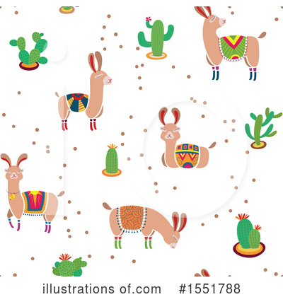 Royalty-Free (RF) Llama Clipart Illustration by Cherie Reve - Stock Sample #1551788