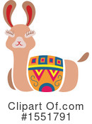 Llama Clipart #1551791 by Cherie Reve