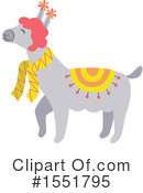 Llama Clipart #1551795 by Cherie Reve