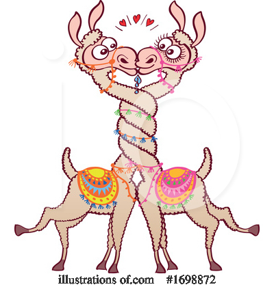 Royalty-Free (RF) Llama Clipart Illustration by Zooco - Stock Sample #1698872