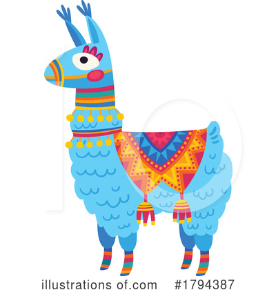 Llama Clipart #1794387 by Vector Tradition SM