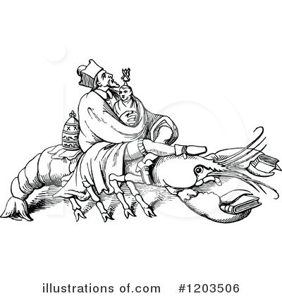 Lobster Clipart #1203506 by Prawny Vintage