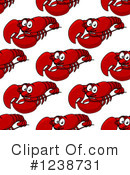 Lobster Clipart #1238731 by Vector Tradition SM