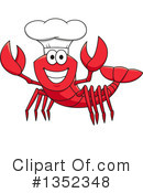 Lobster Clipart #1352348 by Vector Tradition SM
