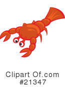Lobster Clipart #21347 by Paulo Resende