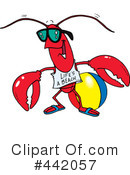 Lobster Clipart #442057 by toonaday