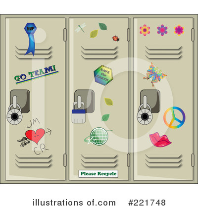Locker Clipart #221748 by Pams Clipart